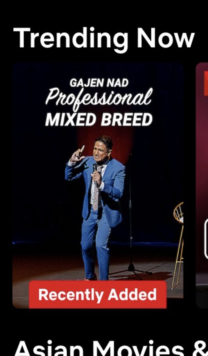 Under stand-up comedy category, on Tuesday 5th Dec, my Netflix Comedy Special was trending for awhile. This itself made me happy. Thank you to all those who watched. Those who haven't, can watch here - netflix.com/us/title/81717…