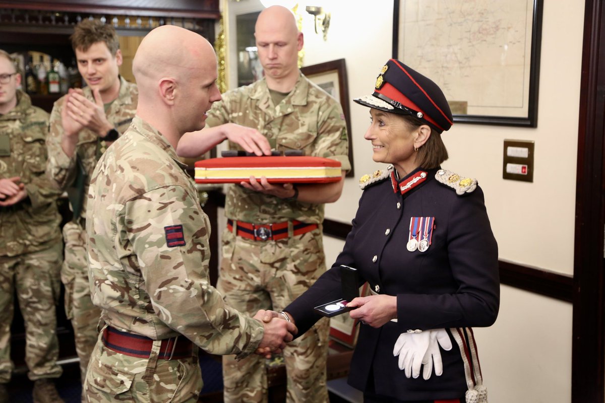 The Royal Lancers tweet media