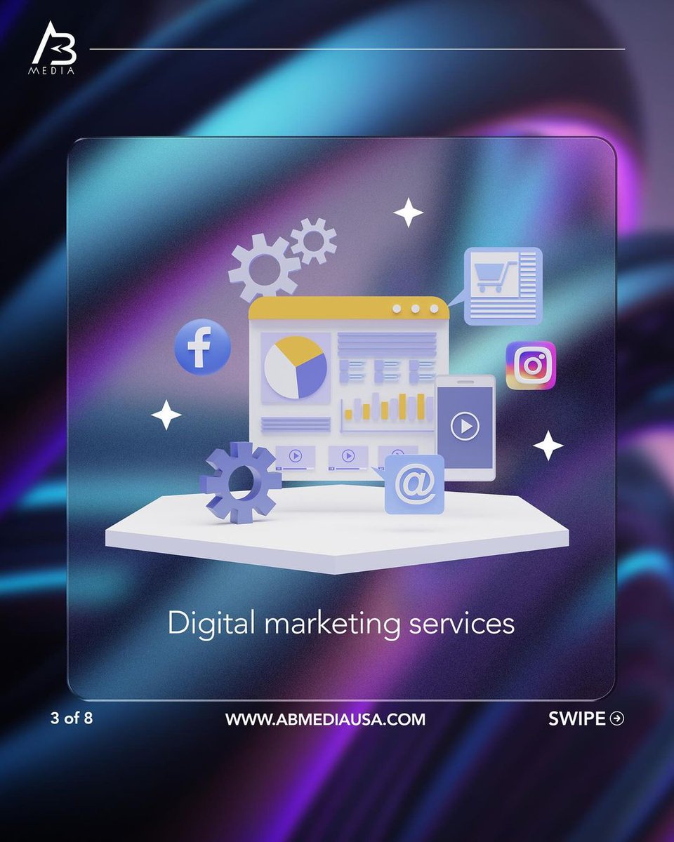 ABMediaUSA's tweet photo. At AB Media USA, we're your one-stop destination for all things digital. Explore the array of services we offer:

Follow us to stay informed about the latest digital trends and insights. We're here to take your brand to new heights of digital success! https://t.co/ohdXPNevwz