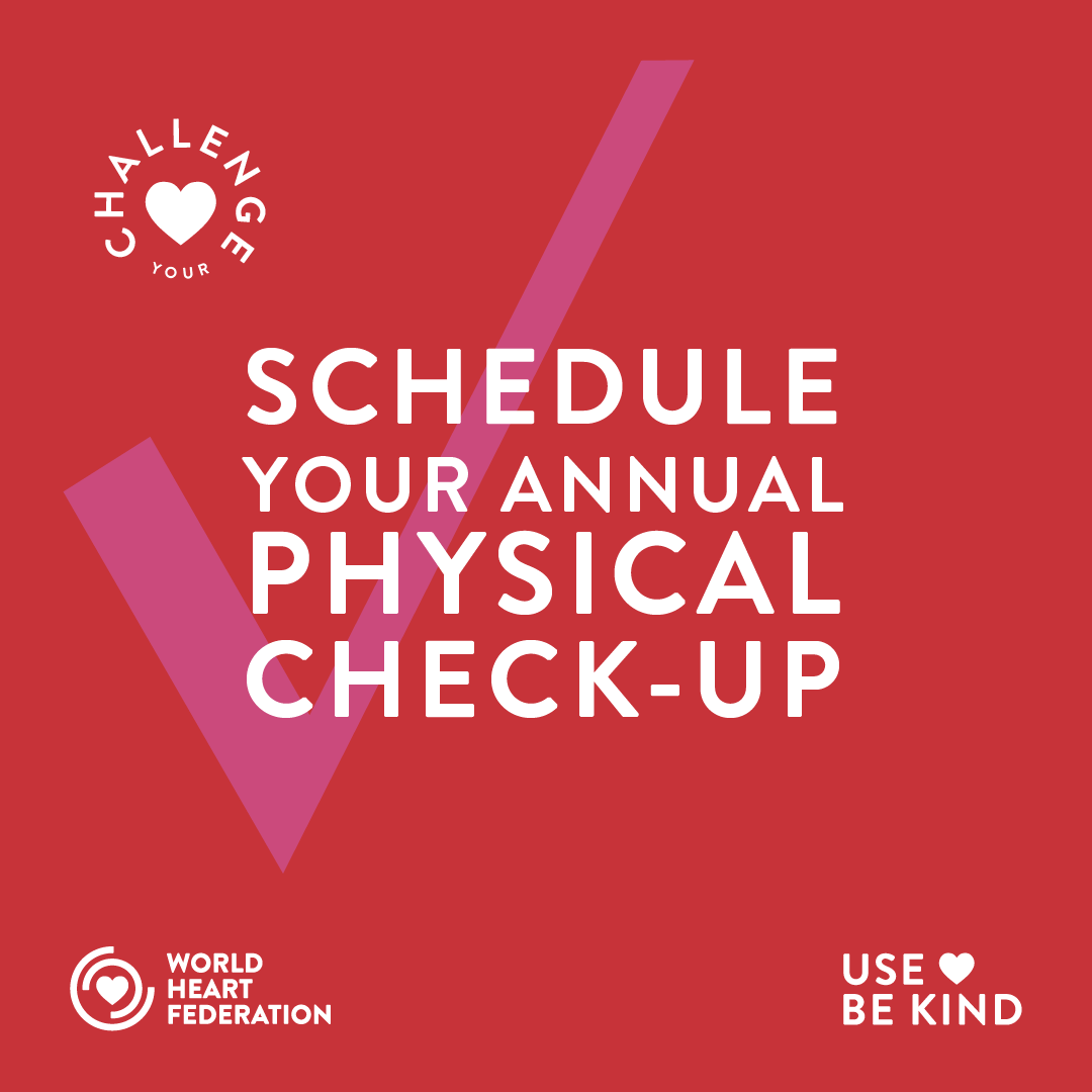 worldheartfed's tweet photo. Don't forget to schedule your annual check-up!
Regular check-ups help catch issues early and keep you feeling your best.
It's more than just a visit! Prioritize your health today.
#UseHeartBeKind #UseHeart https://t.co/1dMxTOB7bm