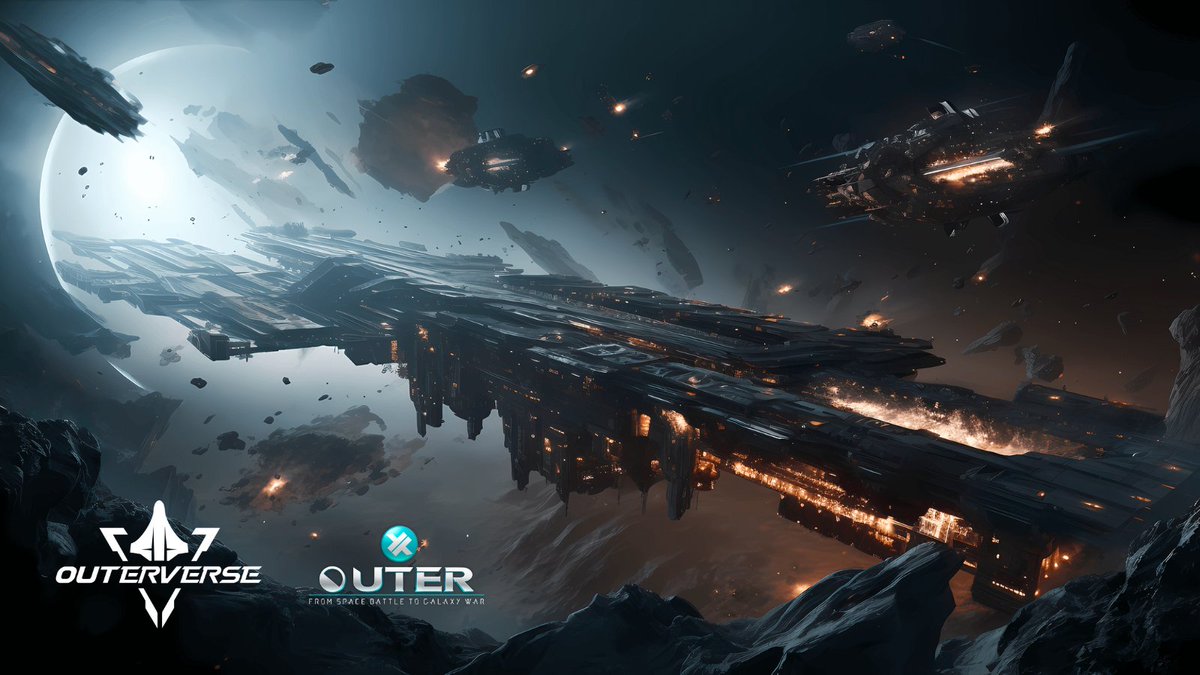 PlayOUTER's tweet photo. #OUTERVERSE CHRONICLE AGE #2: The StarCraft (2322-2352)

◉ Game for this age: OUTER

1/ The expansion of human exploration comes with risks. 🌌 Black holes, interstellar faults, and other unidentified flying objects have begun to threaten the safety of interstellar navigation. https://t.co/blFXesfGtE