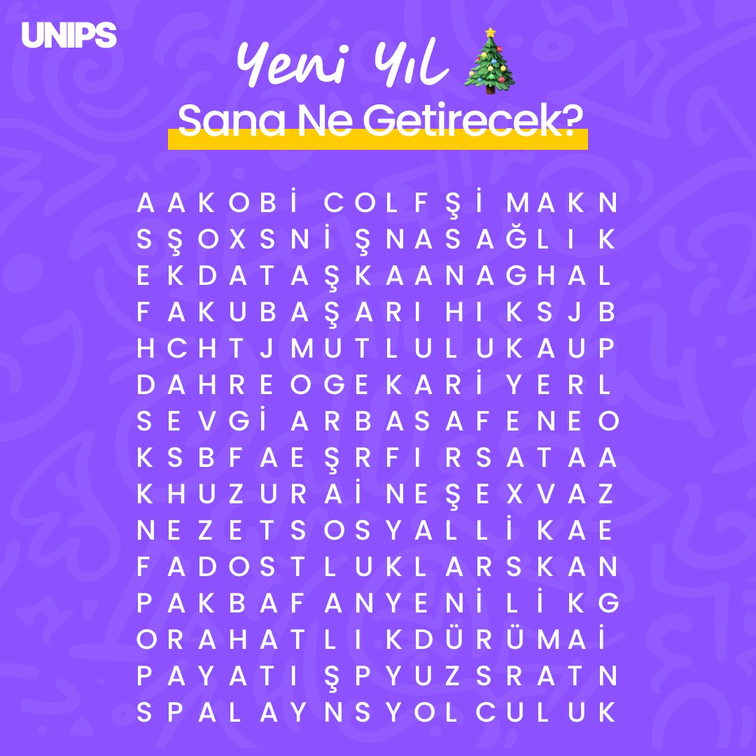 unipslive's tweet photo. Yeni yıl sana ne getirecek?🎅🏼🧑🏼‍🎄Gördüğünüz ilk üç kelime ne? Hadi yorumlarda buluşalım.🫂🎄#unips #yeniyıl #yılbaşı #marmaraüniversitesi https://t.co/o231RxEmk7