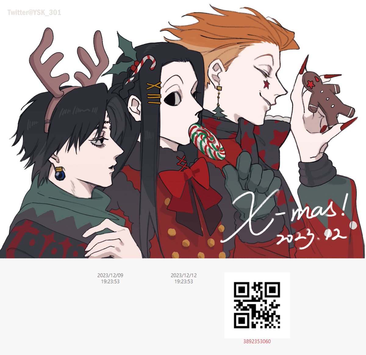 YSK_301's tweet photo. 謝謝來購買/交換的各位
ibon在此🎄 https://t.co/Mi757c5caY