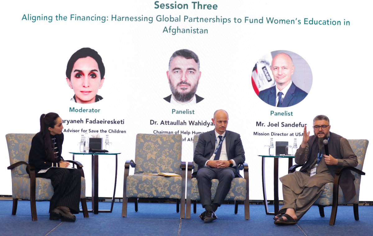 🔴#HappeningNow

Session 3: “Aligning the Financing: Harnessing Global Partnerships to Fund Women’s Education in Afghanistan” from #ICAWE Workshop. Presented by Attaullah Wahidyar and Joel Sandefur. Moderated by Faryaneh Fadaeiresketi.

Read more➡️: bit.ly/3Rap9b0