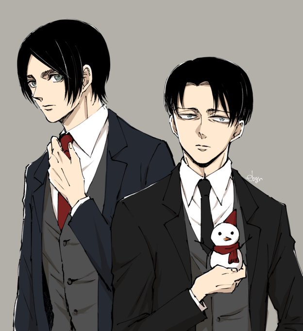 「adjusting necktie black hair」 illustration images(Latest)