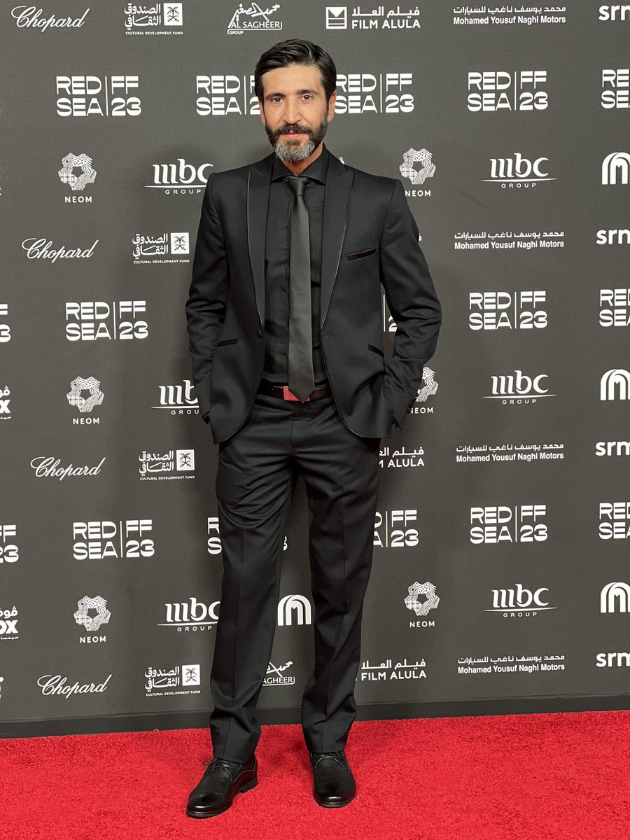 NetflixArabs2's tweet photo. الممثل وسام صباغ من مهرجان 🖤
@Wissam_Sabbagh
#RedSeaFilmFestival https://t.co/qCEppDKOXA