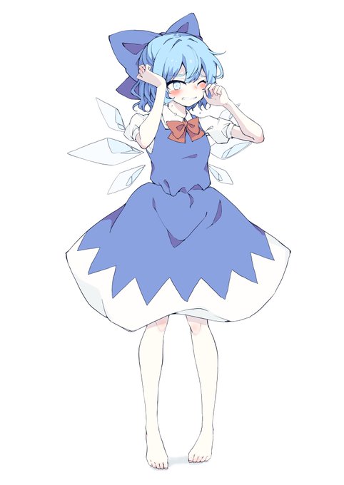 「チルノ(東方Project) 青ドレス」の画像/イラスト/ファンアート(新着)｜4ページ目