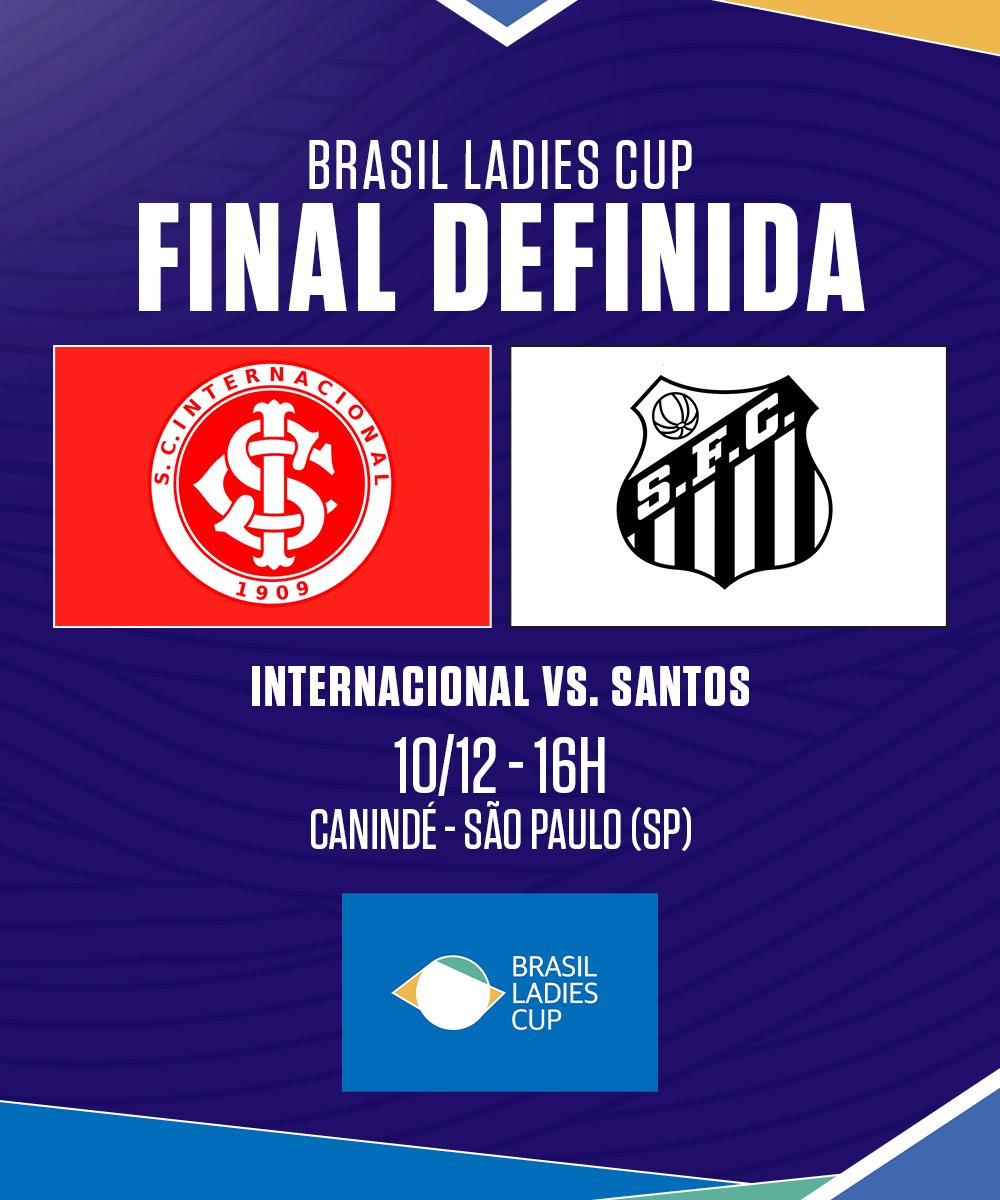 Brasileirão Feminino Neoenergia on X: Confrontos e chaveamento definidos ✓  Esse é o caminho para o título do #BrasileirãoFemininoNeoenergia 2022! Quem  vai levantar a taça? Vamos descobrir a partir do próximo final