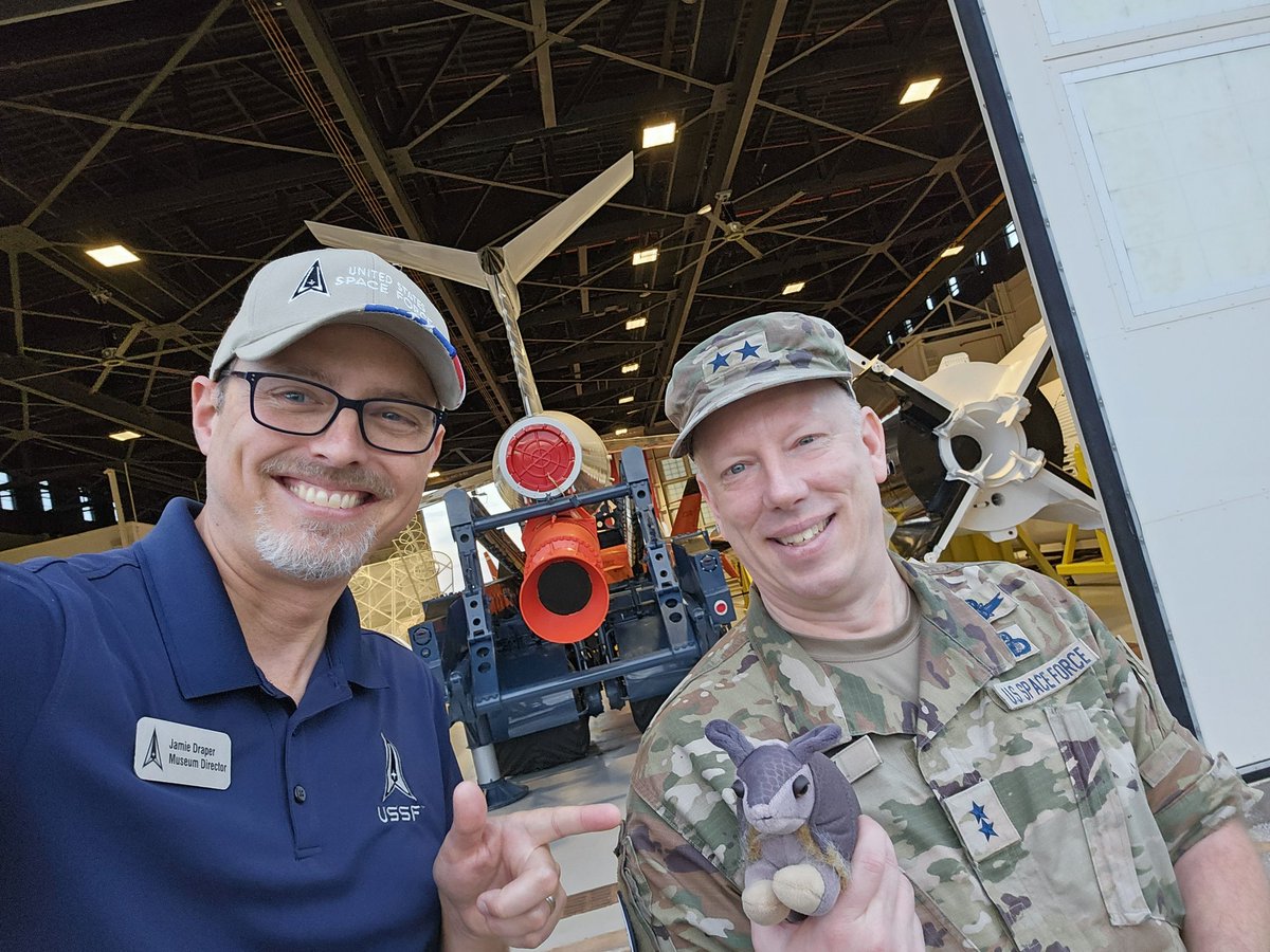 James_W_Draper's tweet photo. Space Force T-Minus 10-Miler time!
#museum #museums #Space #History #spaceforce #ussf #FollowRupert #runspaceforce #capecanaveral #spacecoast #lovefl @ccspacemuseum https://t.co/m4TRDjSYxn