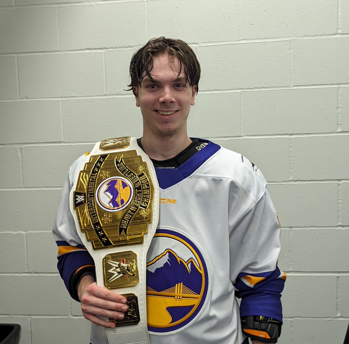 pocojrhockey's tweet image. Player of the Game goes to #8 Blake Van straten with the OT winner!! #player ofthegame #trailblazers