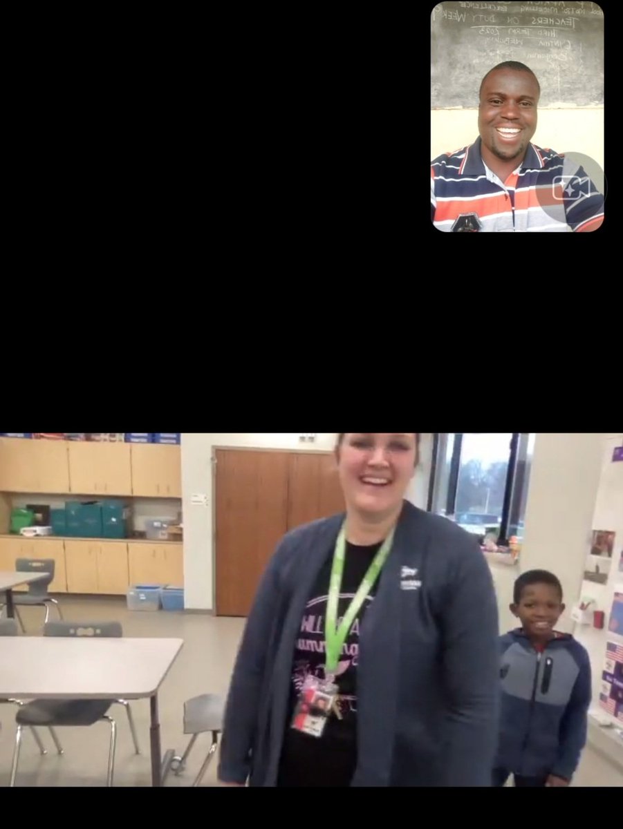 I had a wonderful Zoom call with Mrs Bruder's class (4th graders) and @Miss_rwoods class (5th graders) at Allisonvile Elementary School in Indianapolis. The ss were eager to know more about @hip_africa schl, Kenyan education system, the culture, and Xmas gift box. @sauslander