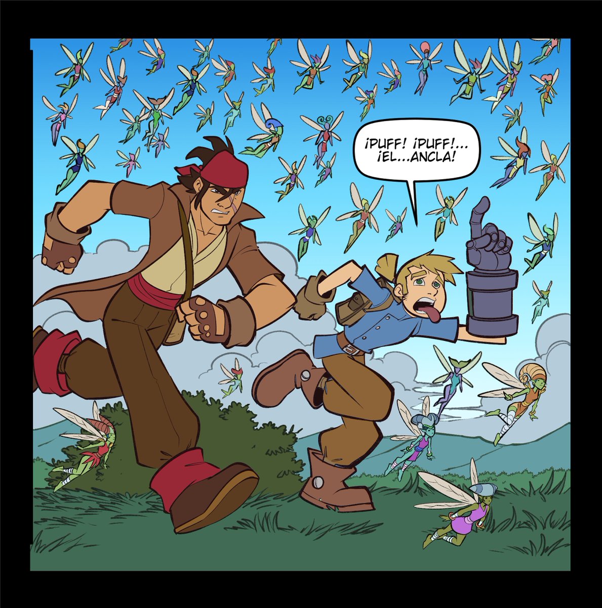 Fairy Robbery 3 pages 3-4 webtoons.com/en/canvas/zera… #comicbooks #indiecomics #sequentialart #sequentialartist #webcomic #comics #comicbooks #indiecomics #sequentialart #digitalcomic #originalcharacter #clipstudiopaint #illustrator #artwork #zeraky #webtoons #webtoonseries