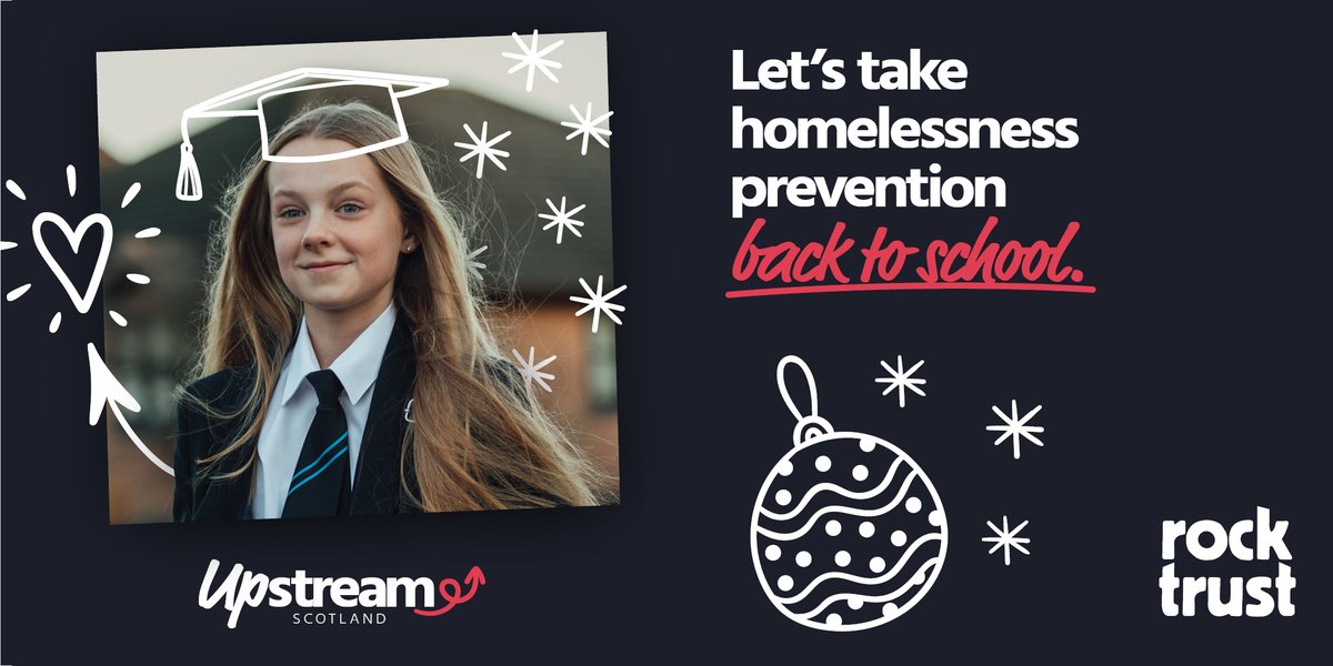 RockTrust_tweet's tweet photo. Through programmes like #UpstreamScotland, we’re supporting school-age students before they become homeless.
Together, we can end youth homelessness for good.
Support us today 👉 https://t.co/S7HGzosPKt
#ChristmasCampaign #UpstreamScotland https://t.co/mkSQs8rdnh