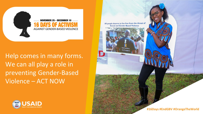 Gender-based violence not only affects women and girls, it threatens entire communities. We must END IT NOW. #16Days