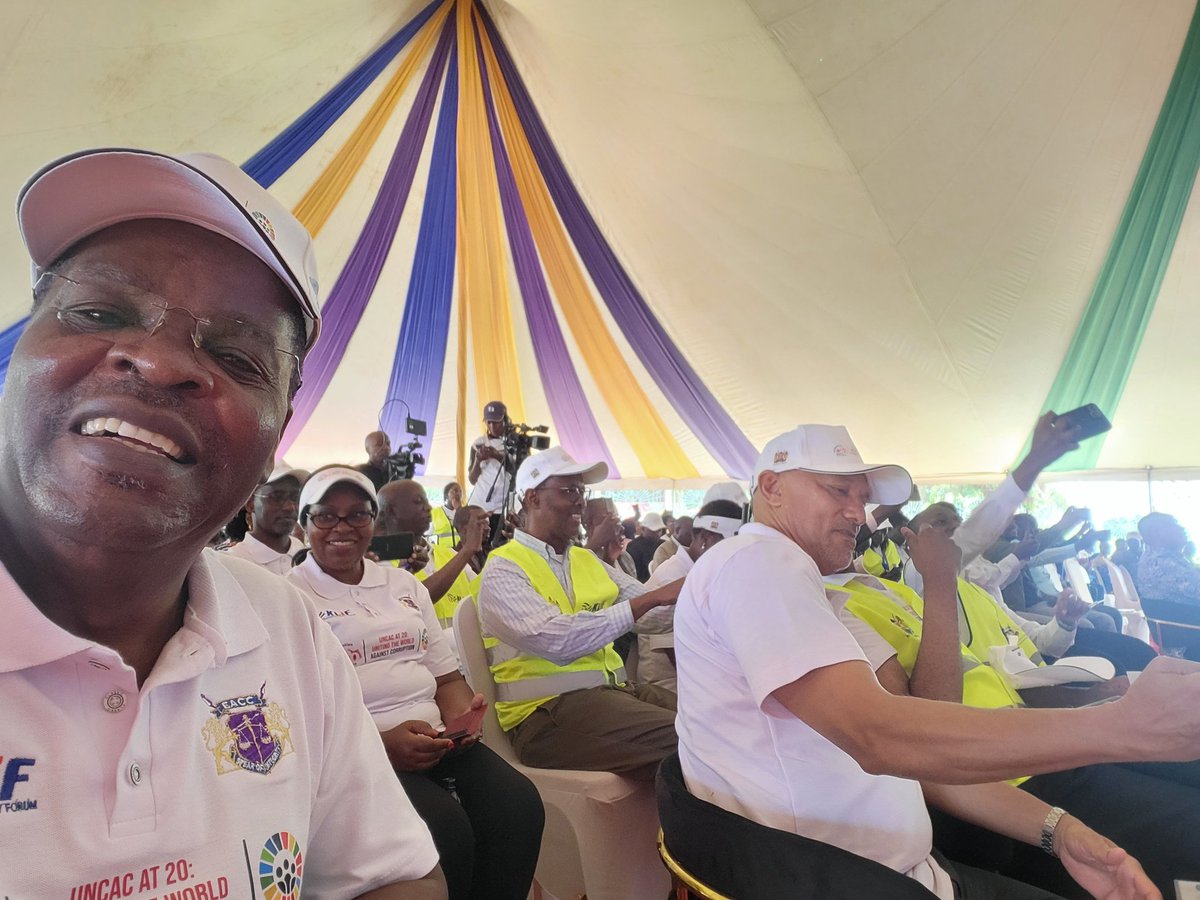 At the International Anti-Corruption Day in Muranga County 
#unitedagainstcorruption
#uncac20