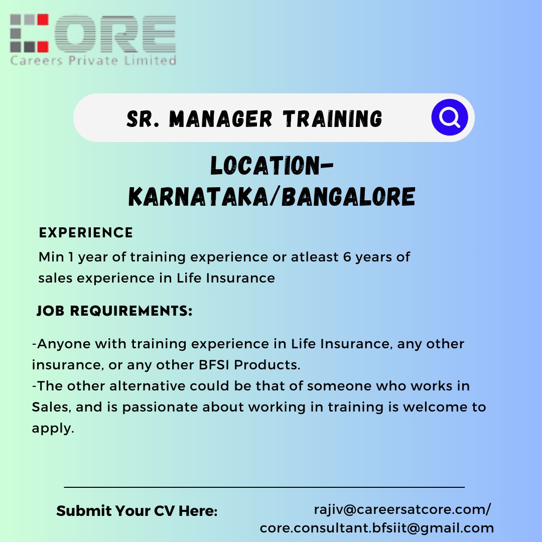 corecareers's tweet photo. #TrainingAndDevelopment #KottayamJobs #LearningCulture #EmployeeDevelopment #SalesTraining #LifelongLearning #BFSIJobs #CareerGrowth #TrainingPrograms #MISReports https://t.co/TpYON7Qigm