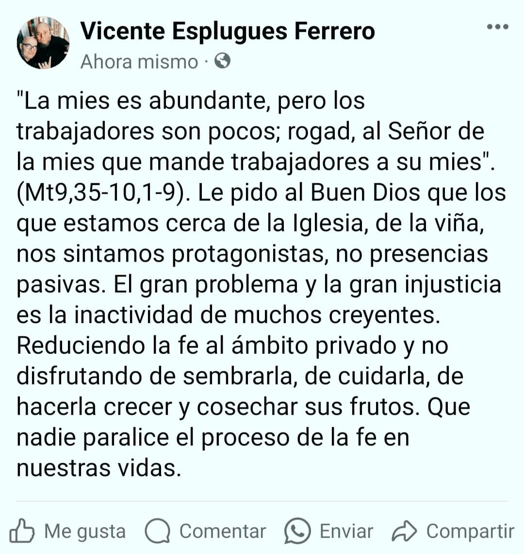 ParroqNSAmerica's tweet photo. #EvangelioDelDía https://t.co/e5hbSdy9bL