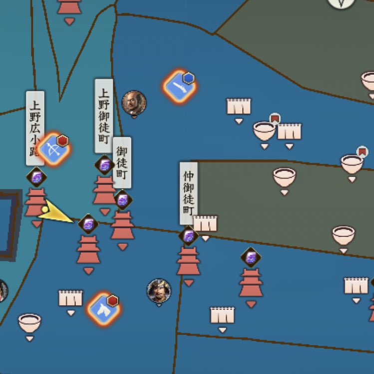 「上野、城多すぎ 」|ゆんぺす@毎日運動のイラスト