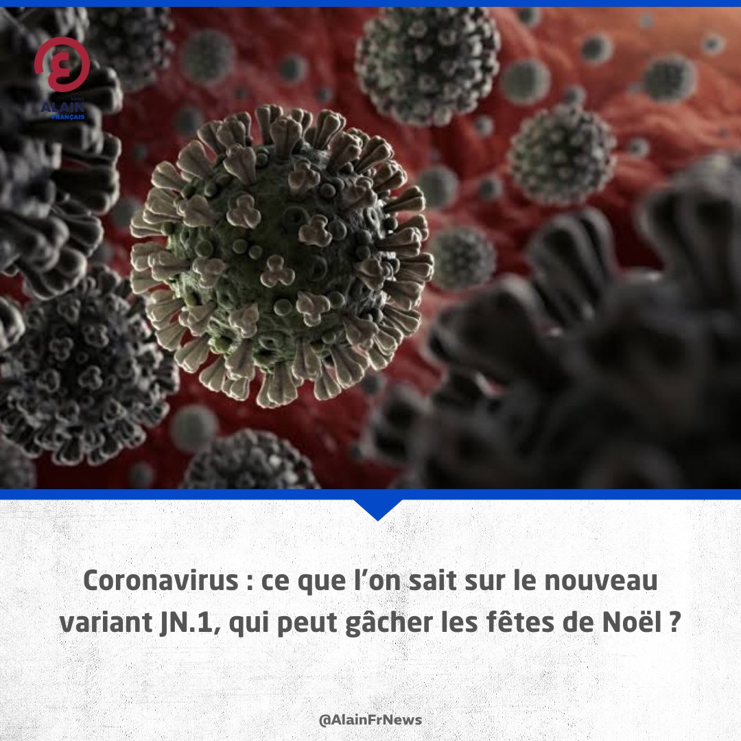 AlainFrNews's tweet image. Un nouveau variant, descendant de Pirola, pourrait bien s'inviter à votre table de Noël ou du nouvel an
#coronvirus 

#TesYeuxSurLeMonde
fr.al-ain.com/article/corona…