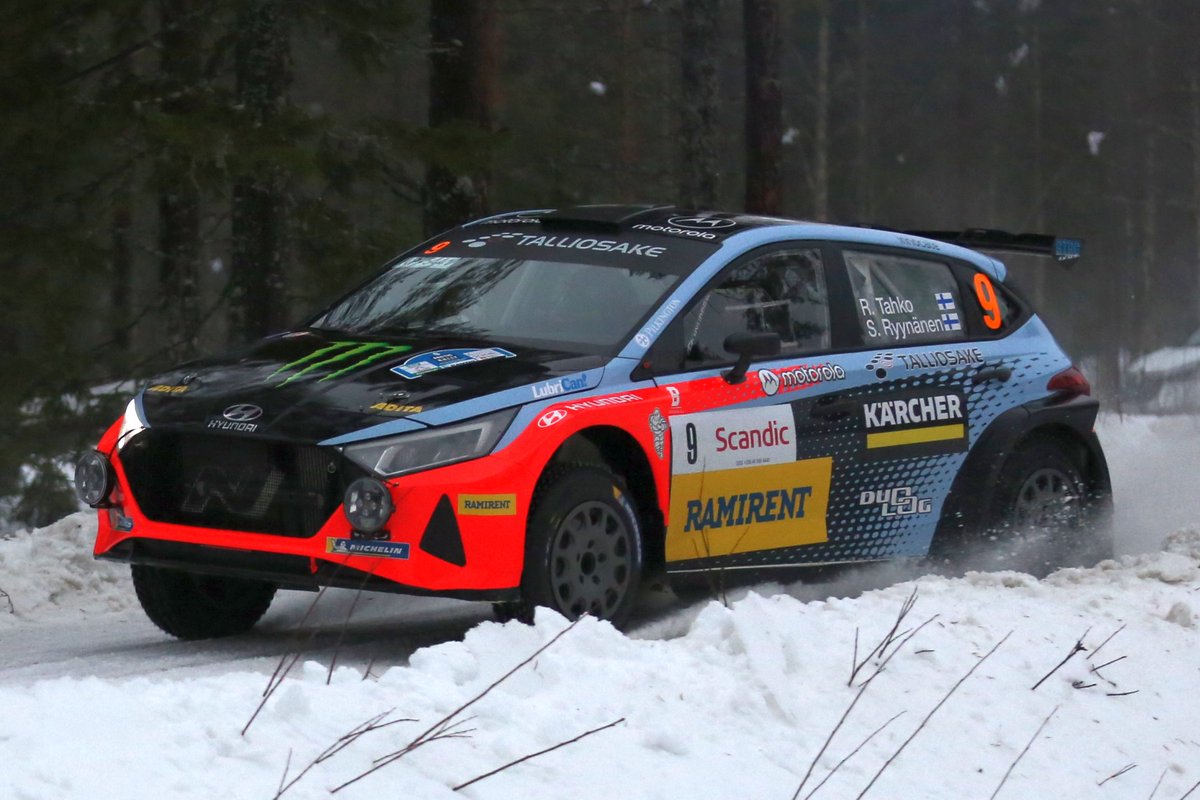 <a href="/rallyparadise/">Rally Paradise</a> #ChristmasCalendar 9/24: <a href="/rikutahko/">Riku Tahko</a> &amp; Sami Ryynänen #Hyundai i20 N #Rally2 #ArcticLaplandRally 2023 #ArcticRally #RalliSM #rally #WRC #AdventCalendar #Joulukalenteri <a href="/RalliSM/">Ralli SM</a> <a href="/AKKMotorsport/">AKK-Motorsport</a> <a href="/HMSGOfficial/">Hyundai Motorsport</a>