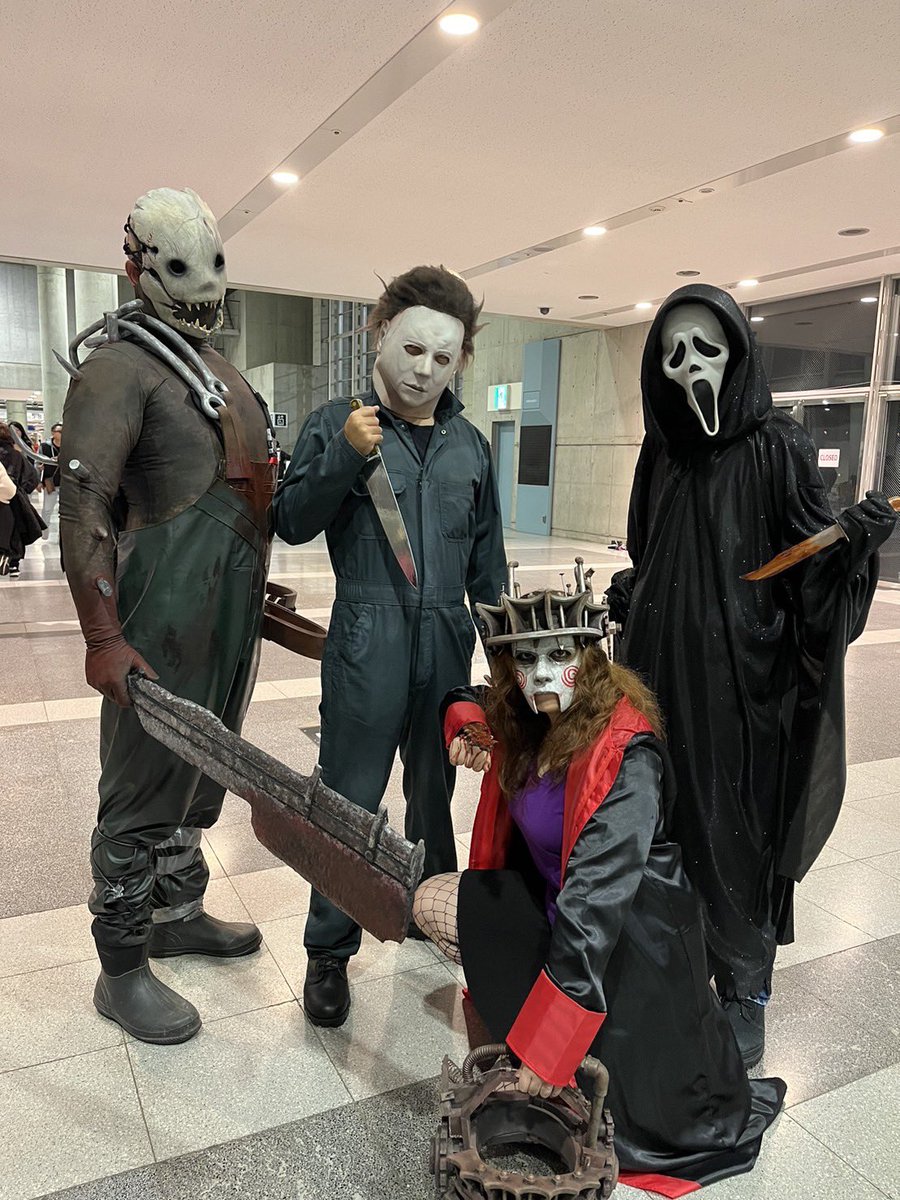 mimomo_nesan's tweet photo. DeadbyDaylight!!!
殺されましたwww←

#DBD #DeadbyDaylight
#キラーコスプレ
#東京コミコン2023 #TokyoComicCon2023
#occ2023 https://t.co/NFFcS7JT82