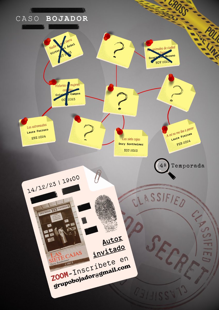 La historia de un secreto del holocausto que viaja en siete cajas.
<a href="/DorySontheimer/">Dory Sontheimer</a>
en nuestro Club de lectura. Inscríbete: grupobojador@gmail.com 14.12.23 19.00 On-line #Holocaust #LibrosRecomendados #HistoriaDeAmorNoVIVA