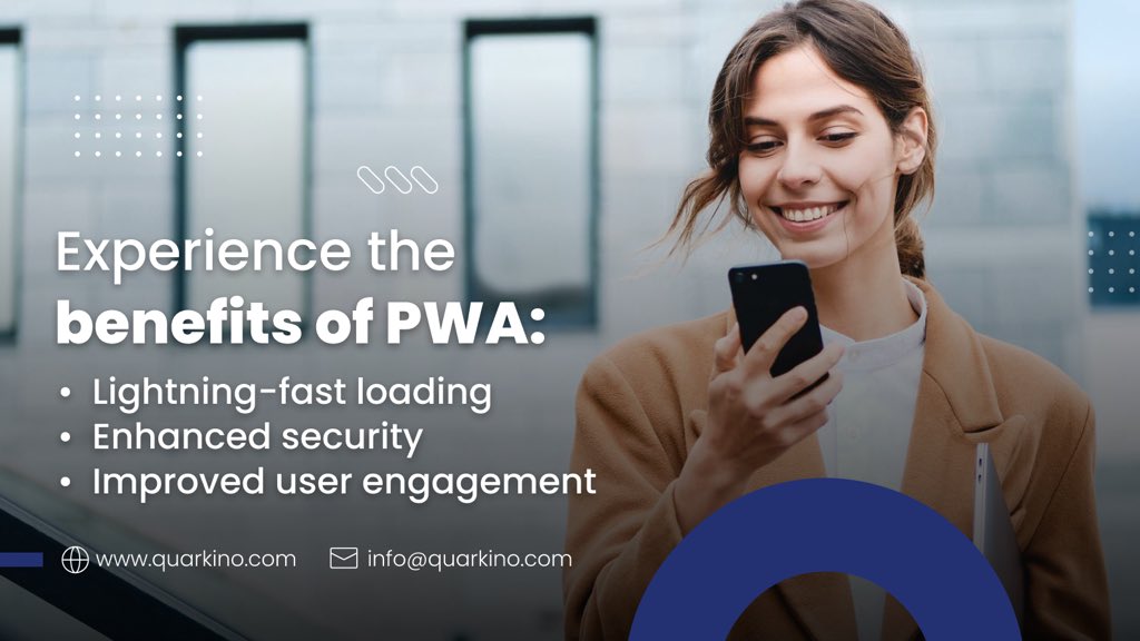 Quarkinocom's tweet image. Elevate your online experience with the future of web applications!
Join Quarkino Today:
my.quarkino.com/register.php
#pwa_benefits #app_development #web_development #software_development