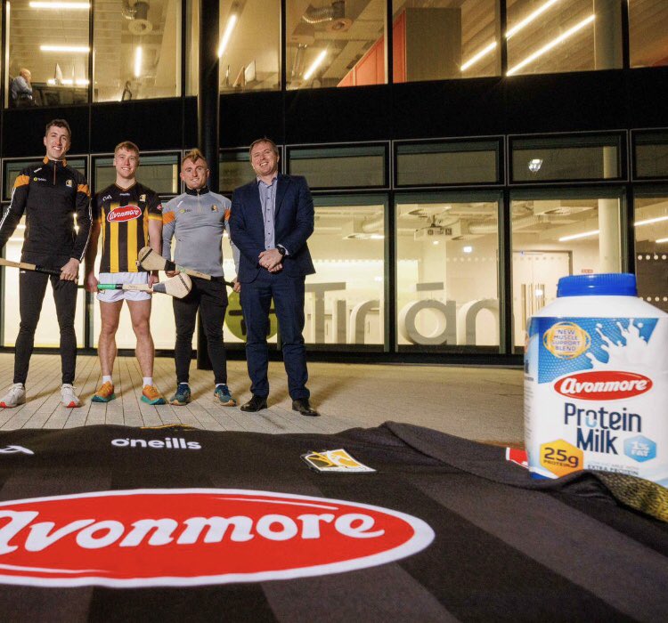 robokeeffekk's tweet photo. Tirlán is proud to feature on the new @KilkennyCLG jersey, alongside Avonmore. The Avonmore name has been synonymous with KK jerseys since 1994, making it one of the longest running GAA partnerships in the country. Hoping the Tirlan logo will bring the Cats good luck in 2024 💪🏆 https://t.co/8z5CfnC3Fi