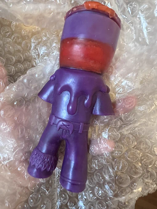 メルトくんの複製原型を受け取りました、蝋原型はじめて触ります。ドキドキ。 