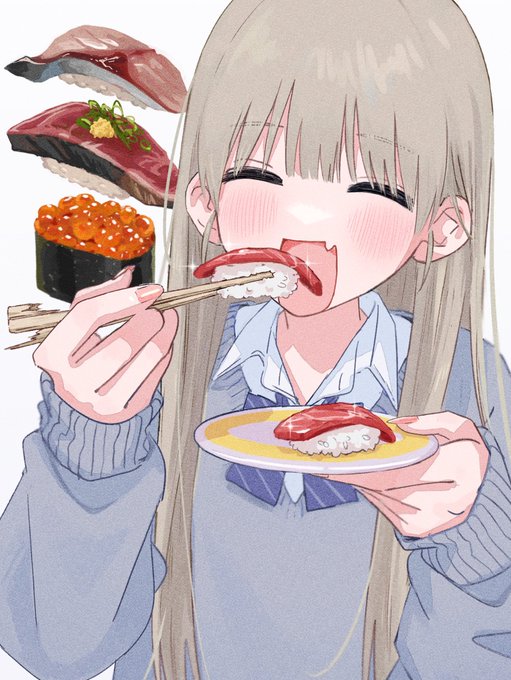 「sushi upper body」 illustration images(Latest)