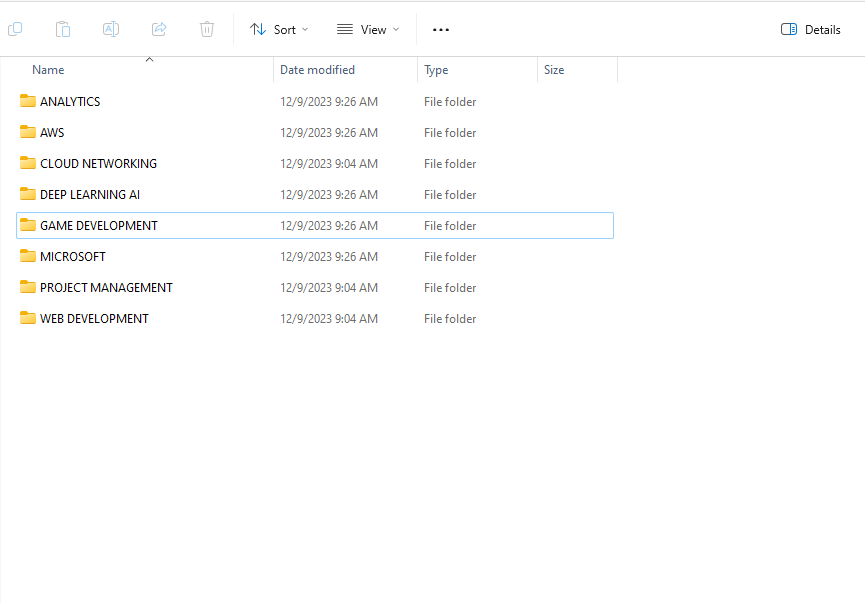 If you are interested in learning all these for free

Cloud Networking
Web development
Game development
Project Management
AI
Database Management
Programming
AWS Cloud Computing
Project Management

1. Repost $ like
2. Must be following so I can Dm
3. comment "send"
#freecourses
