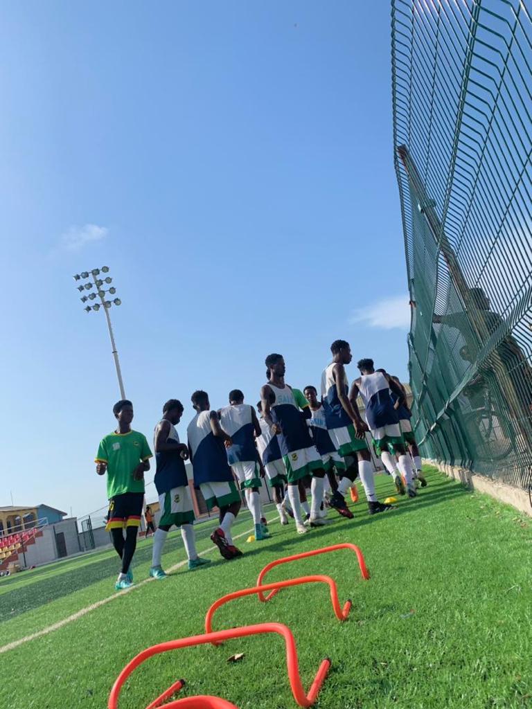 SCAccra's tweet photo. Heat up the pitch, one warm-up at a time! 🔥⚽ Prepping, pumping, and getting ready for  the action

 #TeamWarmup #FuelingTheFire #Garfa #Zone4 #Div2League #MatchDay6 #HomeGame https://t.co/vTrMRJAhmG