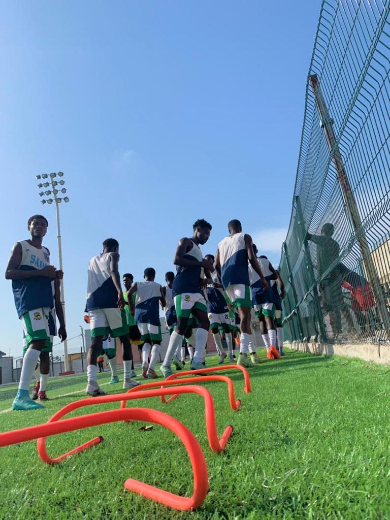 SCAccra's tweet photo. Heat up the pitch, one warm-up at a time! 🔥⚽ Prepping, pumping, and getting ready for  the action

 #TeamWarmup #FuelingTheFire #Garfa #Zone4 #Div2League #MatchDay6 #HomeGame https://t.co/vTrMRJAhmG