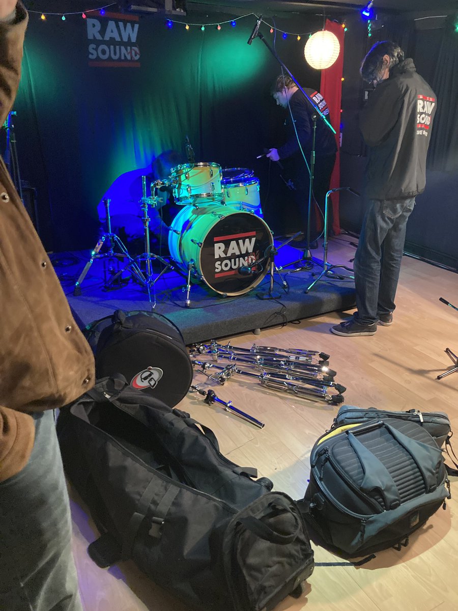 Great time at @RawSoundTV last night! Looking forward to the show! #rock #newmusic