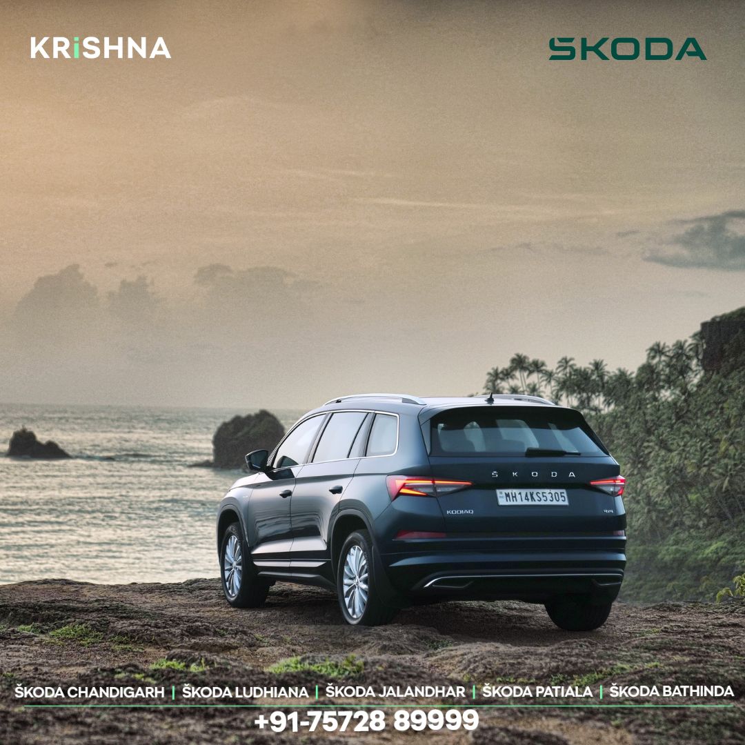 krishnaautosale's tweet photo. Where luxury meets the horizon 🌊

#SkodaKodiaq #SkodaLetsExplore #EleganceEdition #KrishnaSkoda #KrishnaAutoSales https://t.co/hfgIGRLIPz