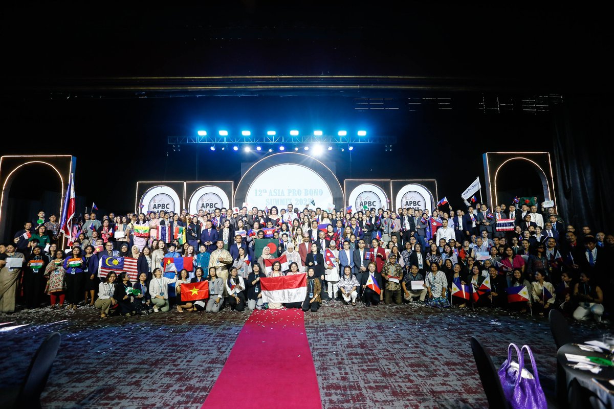 asiaprobono's tweet photo. Grateful for the success of the 12th Asia Pro Bono Conference in Cebu City, Philippines, held from December 1-3, 2023. Additionally, the Access to Justice Exchange from November 30 and December 4-6 enriched the discourse. #12APBC #asiaprobonoconference #AccessToJustice #ProBono https://t.co/7fy5Ip4Igh