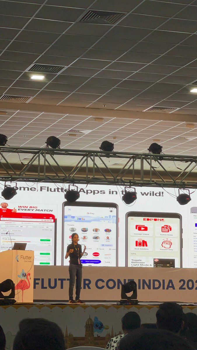 GerfalconVogel's tweet image. Next, @ashitaprasad explained how we can add our own #Dart dev tools to enhance the #devExperience significantly alongside the #flutter app performance 📈 

#FlutterConfIndia #FlutterConfIndia2023