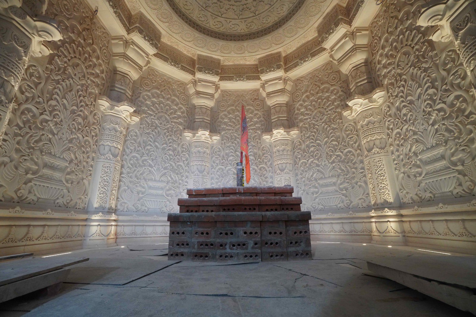 Ayodhya Ram Temple Sanctum Sanctorum 1
