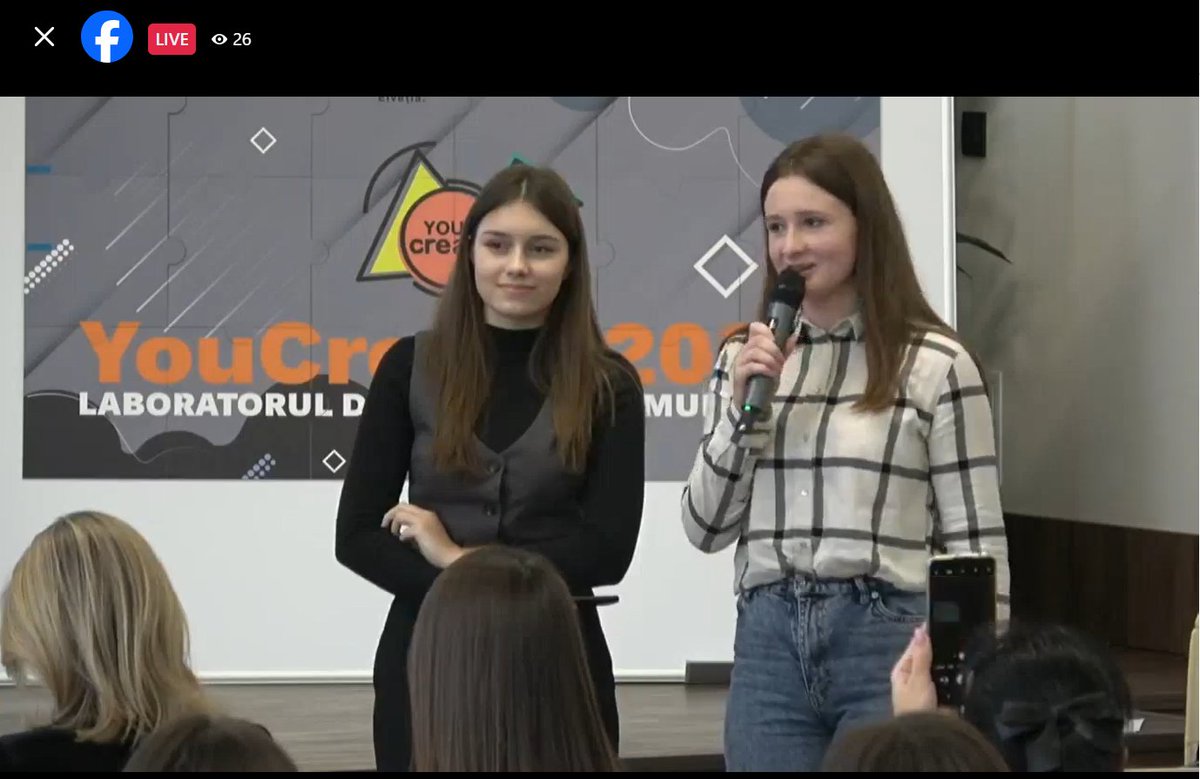 UNFPAMoldova's tweet image. LIVE now - 17 teams of brilliant young people from across #Moldova🇲🇩presenting the results of community mobilization #YouCreate initiatives. 
🌟Impressive achievements celebrated today w/young people &amp;amp; partners. 
🤝@UNFPA @MinEduRM @tdh_org @SwissDevCoop 🔴facebook.com/watch/live/?re…