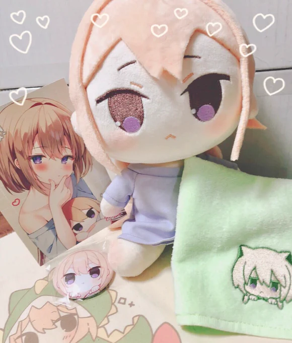 妹ちゃんぬいセット届いたやったー! 