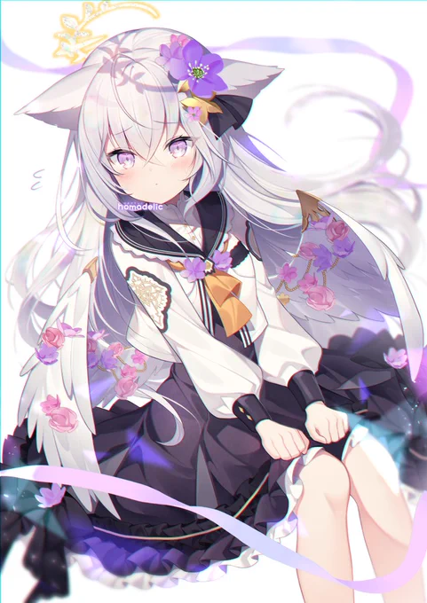 #今年も残りわずかなので今年一番伸びた絵を貼る アズサ絵はお気に入りの絵が多い!