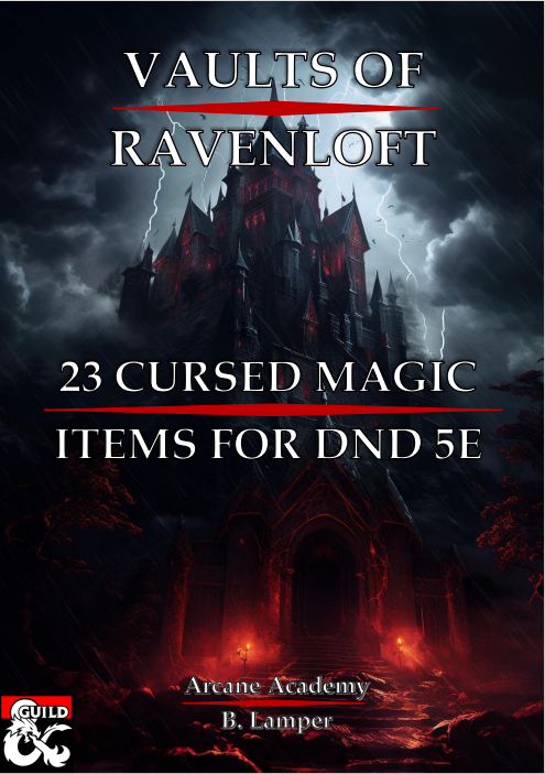Its the season of giving, so why not give your players the gift of one of our 23 new Cursed Magic Items for DnD 5th Edition. With curses designed to tempt your players into keeping them, check them out at DMs Guild
#dnd5e #selfpromosaturday
dmsguild.com/product/462511…