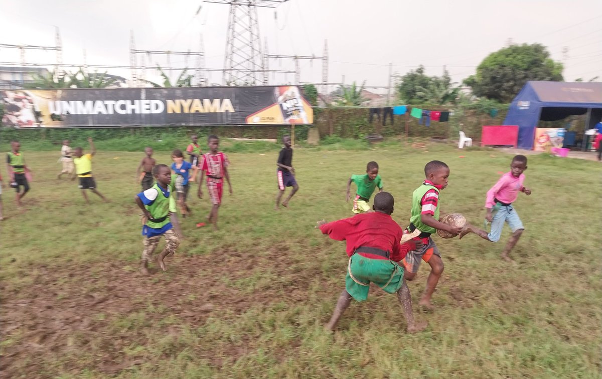 Saturday is always a Rugby day ...
TagRugby training @KyadondoClub @TagRugbyTrust @TagRugbyDublin @TagRugbySA @UgandaRugby @AgeGradeUg @RugbyIndia @rugby_agency