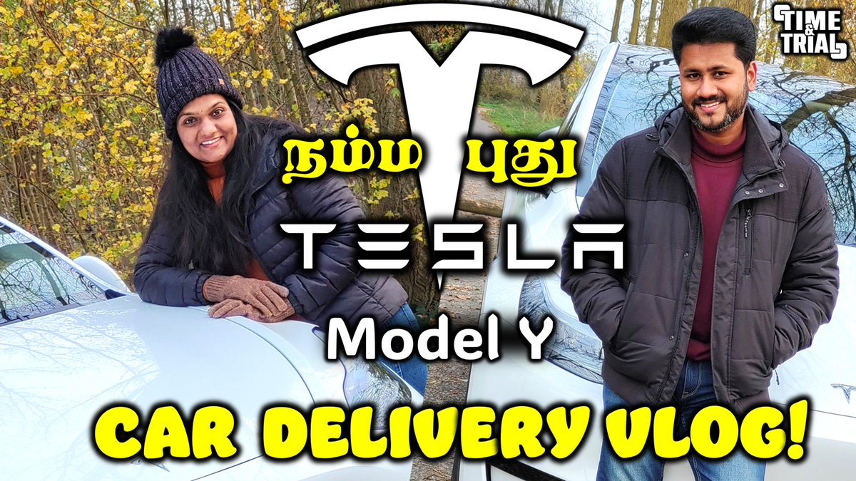 TimeandTrial's tweet photo. Check out our New Tesla Model Y delivery vlog in the link 👇
#timeandtrial #tesla #modely
#SUV #ElectricVehicles

https://t.co/O2c9evy01O https://t.co/ec2IqkSIFD