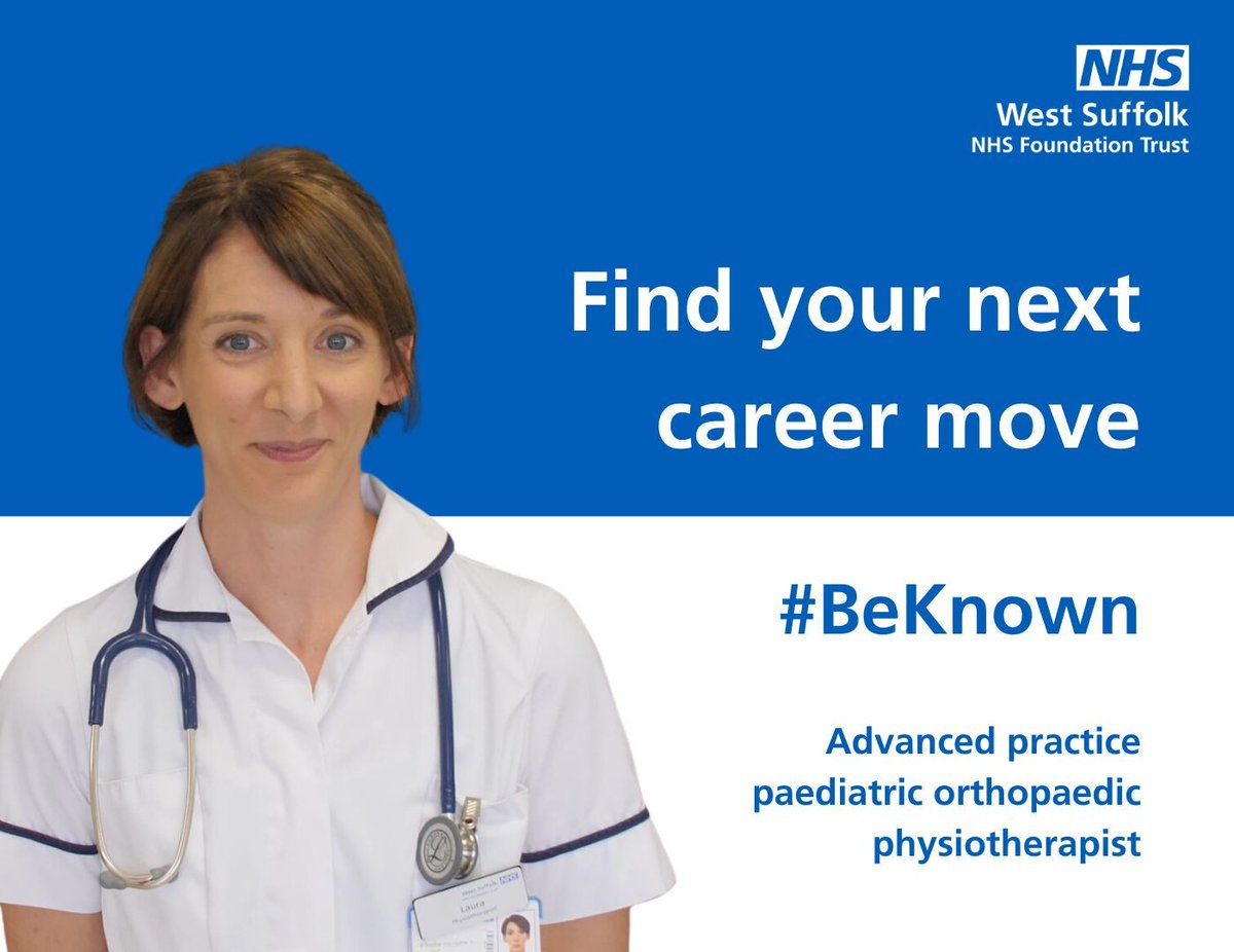 Are you a passionate and forward-thinking #physiotherapist? 🤔

We’re recruiting a paediatric orthopaedic advanced clinical practitioner with excellent clinical leadership and experience in paediatric orthopaedic and musculoskeletal health ❤

Apply ➡ buff.ly/47Zwh0C