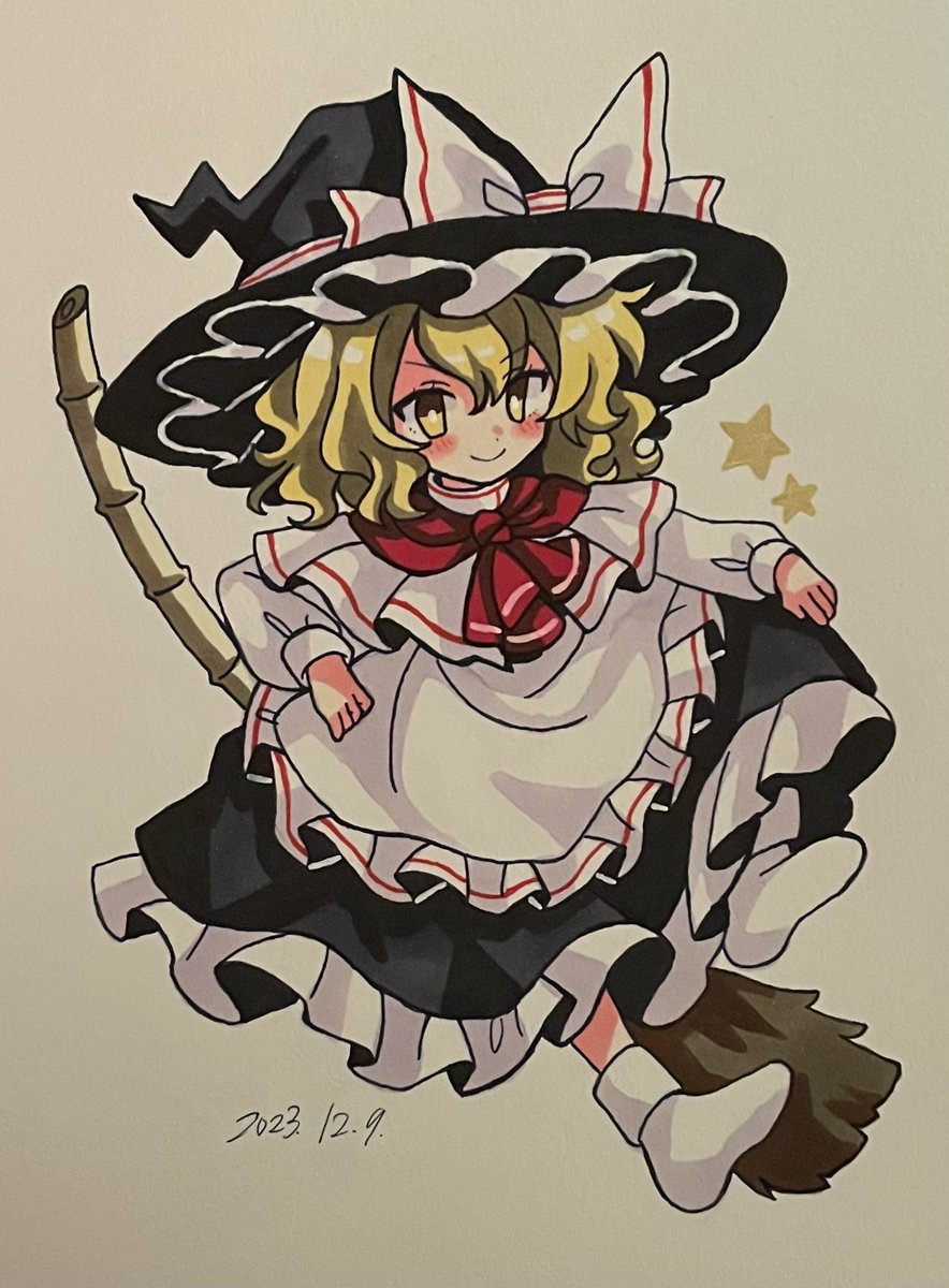 霧雨魔理沙 「魔理沙 」|やとのイラスト