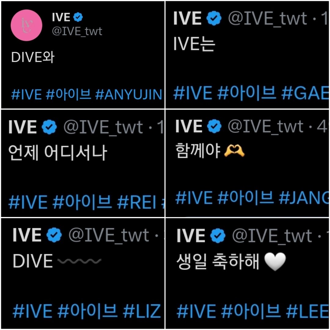 divintoive's tweet photo. 🐶: DIVEs and
🐿️: IVE are
🐰: together 🫶
🐣: whenever and wherever
🐱: DIVE〰️〰️
🐯: Happy birthday 🤍 https://t.co/2guPxSMClr