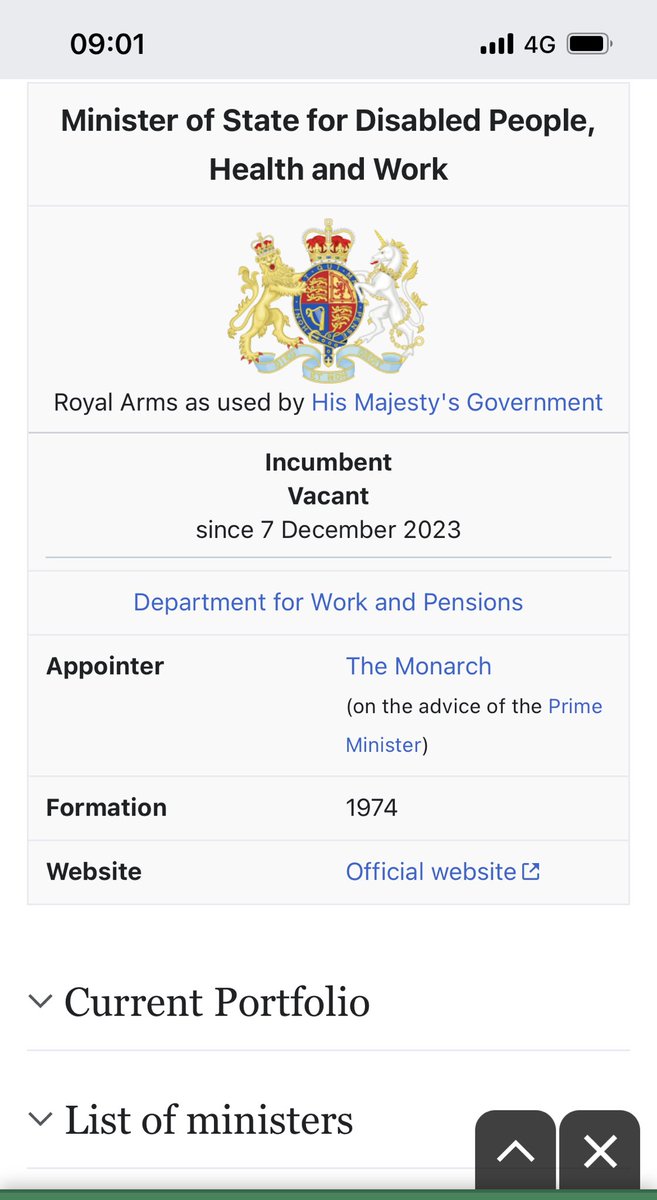 richardkramer_'s tweet image. Who is the Minister of State for Disabled People.? We don’t have anyone.