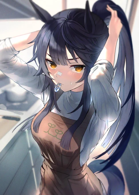 おい、なにをじろじろ見ているんだ・・・#ウマ娘 