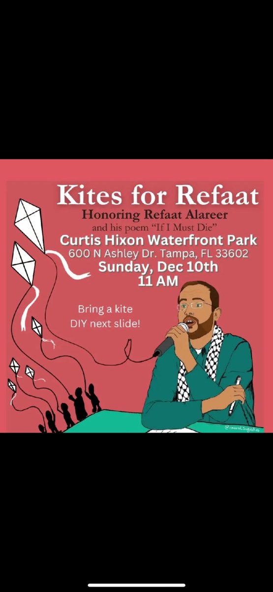 SamarDJarrah's tweet photo. If you are in #Tampa Florida this Sunday. ⁦@itranslate123⁩ 🇵🇸🇵🇸🇵🇸 https://t.co/3mFYPdjDE7